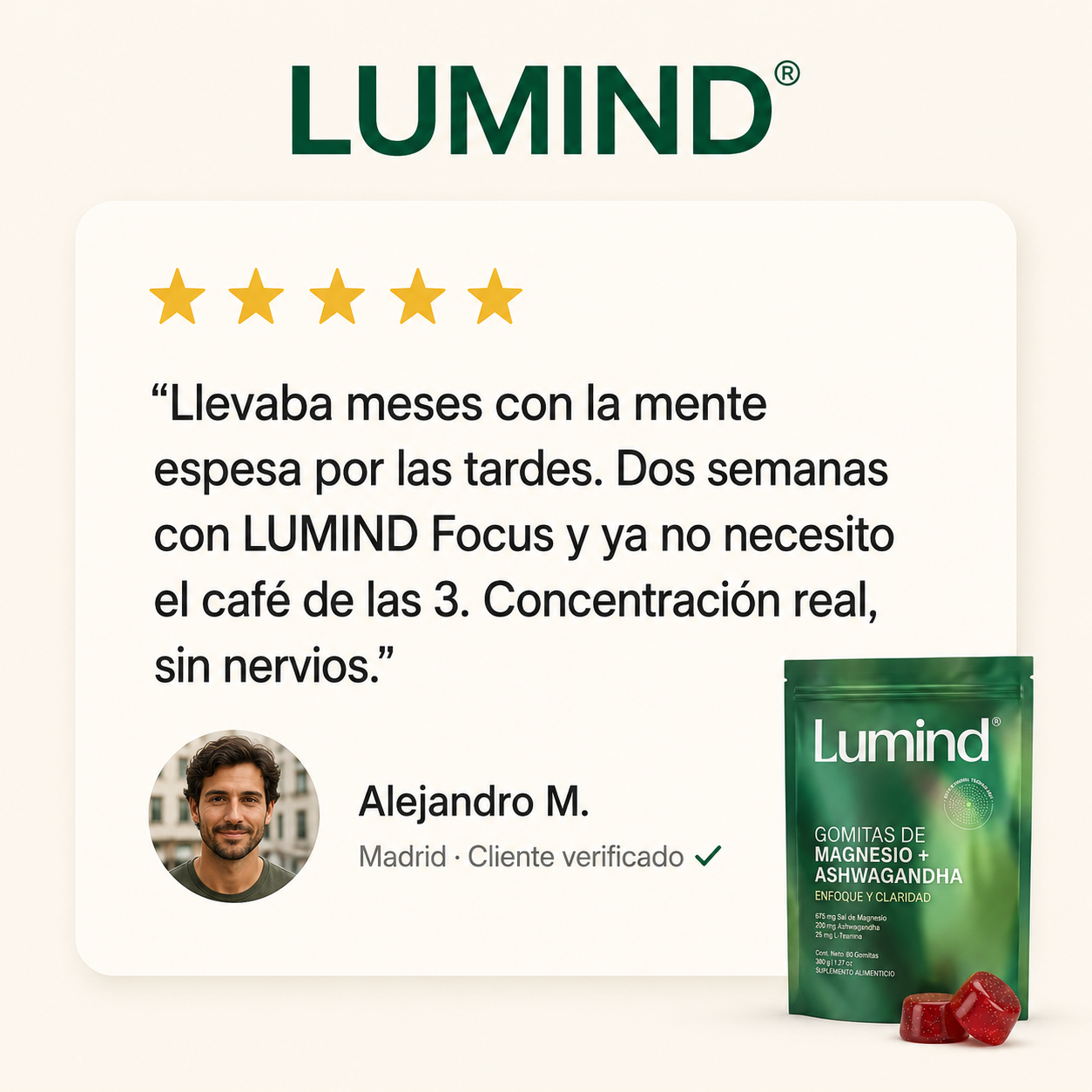 LUMIND® Focus Gummies